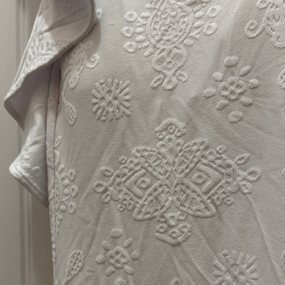 Lilly Pulitzer Med Luxletic UPF 50+ Rally Tennis Dress in Resort White. - Picture 3 of 6